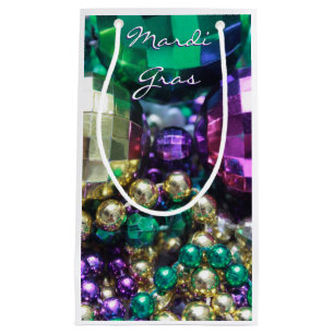 Mardi Gras Beads Party Favour Gift Bags