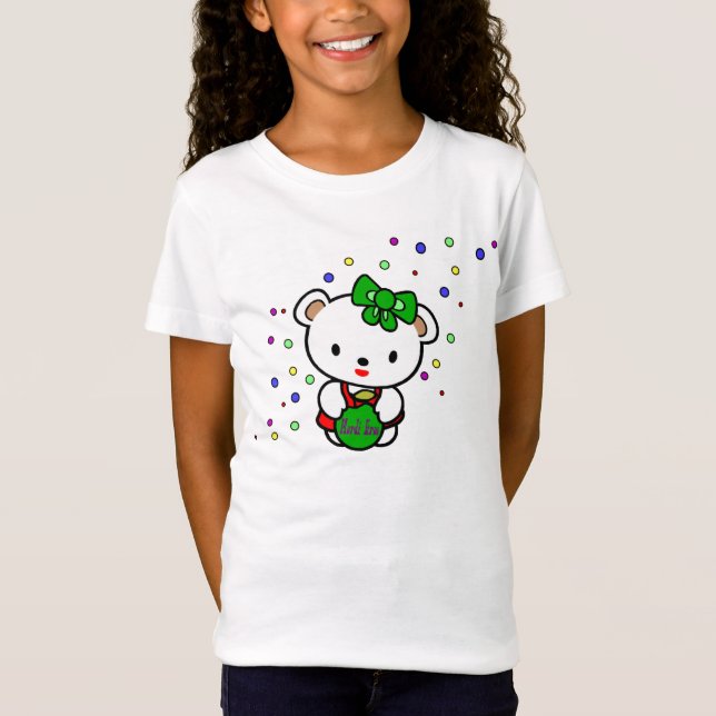 Mardi Gras Bear T-Shirt (Front)
