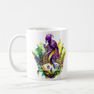 Mardi Gras - Bird And Crown Coffee Mug