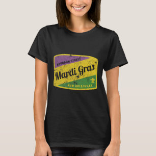 Mardi Gras Bourbon Street  T-Shirt