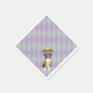 Mardi Gras Boxer Napkin