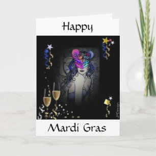 Mardi Gras Card