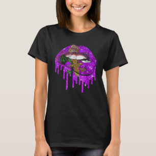 Mardi Gras Carnival Costume Purple Amp Gold Fleur  T-Shirt