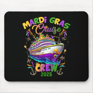 Mardi Gras Carnival Cruise 2025 Cruising Mask Ship Mouse Mat