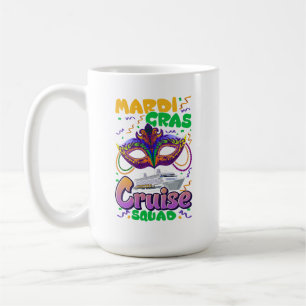 Mardi Gras Carnival Cruise Vacation Travel Coffee Mug