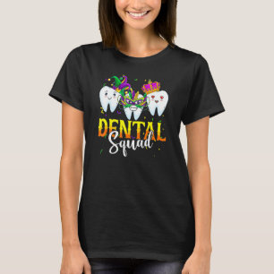 Mardi Gras Carnival Dental Squad New Orlean Dentis T-Shirt