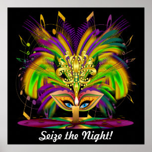 Mardi Gras Carnival Event  Please View Notes Poster