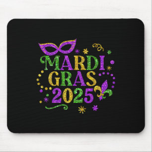 Mardi Gras Carnival Fat Tuesday Fleur De Lis Men W Mouse Mat