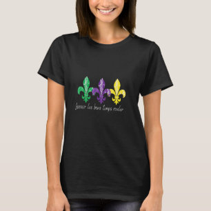 Mardi Gras Carnival Festival Laissez Les Bon Temps T-Shirt