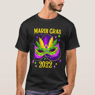 Mardi Gras Carnival Masquerade Fat Tuesday In New T-Shirt