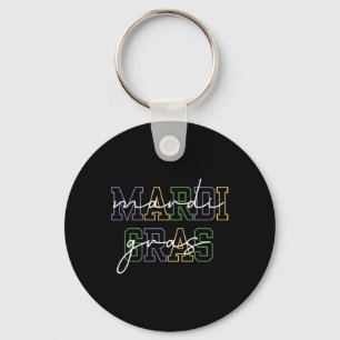 Mardi Gras Carnival New Orleans For Women Key Ring