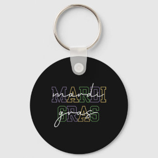 Mardi Gras Carnival New Orleans For Women  Key Ring