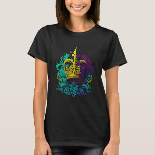 Mardi Gras Carnival parade with beads party and ma T-Shirt
