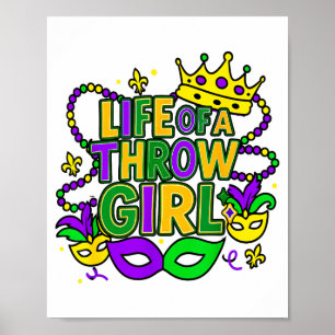 Mardi Gras Carnival Party Fat Tuesday Life Of A Th Poster