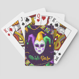 Mardi Gras Carnival Playing Cards