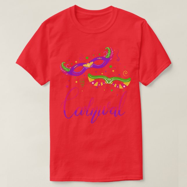 Mardi gras carnival TShirt - 1 (Design Front)