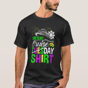 Mardi Gras Celebrations parade Boat This is My Cru T-Shirt