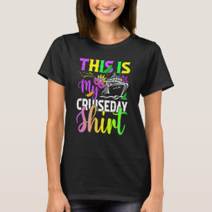 Mardi Gras Celebrations parade Boat This is My Cru T-Shirt
