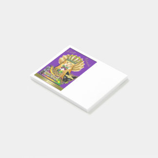 Mardi Gras Claude Post-It Notes