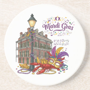 Mardi Gras Coaster