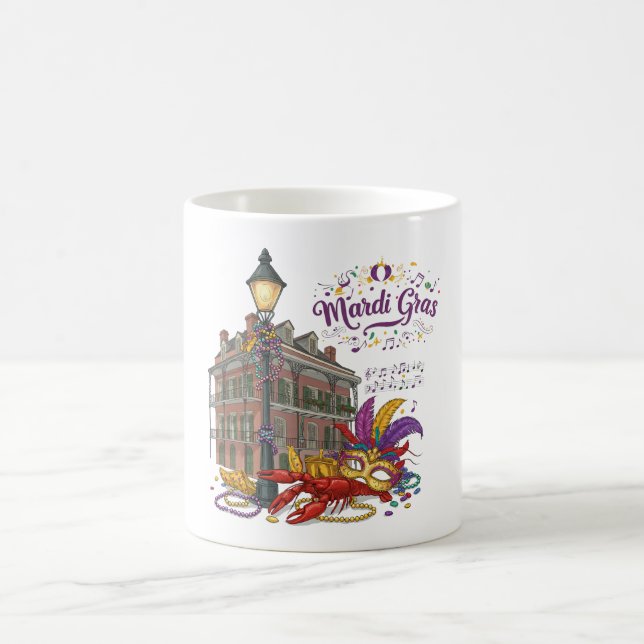 Mardi Gras Coffee Mug (Center)