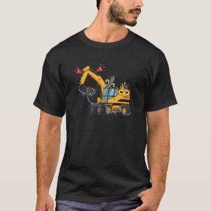 Mardi Gras Construction Celebrations Fat Tuesday P T-Shirt
