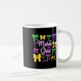 Mardi Gras Coquette Bow Celebrate New Orleans Wome Coffee Mug