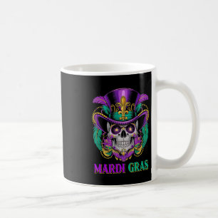 Mardi Gras Costume Sugar Skull Carnival New Orlean Coffee Mug
