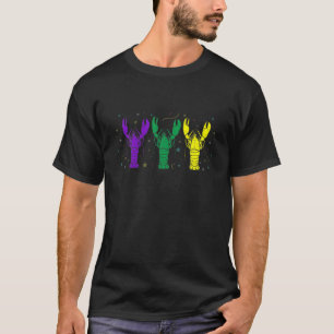 Mardi Gras Craw Fish Carnival Party Costume T-Shirt