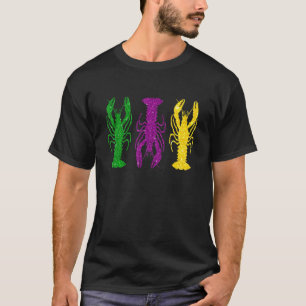Mardi Gras Crawfish Mardi Gras Carnival Party Fest T-Shirt