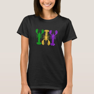 Mardi Gras Crawfish Mardi Gras Carnivals Party Hol T-Shirt