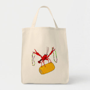 Mardi Gras Crawfish Tote Bag