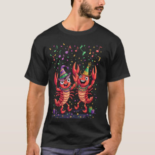 Mardi Gras Crayfish T-Shirt