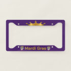 Mardi Gras Crown Gold on Purple
