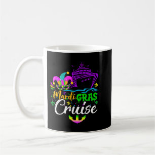 Mardi Gras Cruise 2022 Carnival Matching New Orlea Coffee Mug