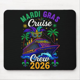 Mardi Gras Cruise 2026 Carnival New Orleans Men Wo Mouse Mat