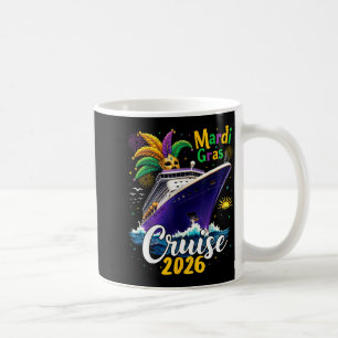 Mardi Gras Cruise 2026 Family Matching Cruise Vaca Coffee Mug