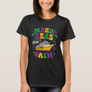 Mardi Gras Cruise Crew 2025 Trip Family Matching C T-Shirt