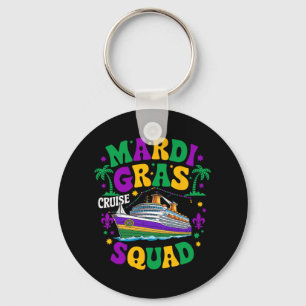 Mardi Gras Cruise Crew 2025 Trip New Orleans Famil Key Ring