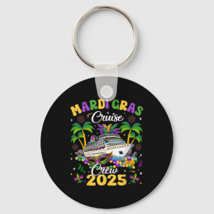 Mardi Gras Cruise Crew 2025 Trip New Orleans Famil Key Ring