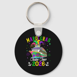 Mardi gras cruise crew 2026 trip new orleans famil key ring