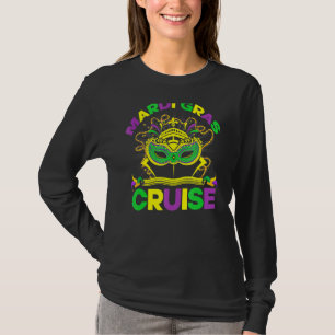 Mardi Gras Cruise Cruising Mask Cruise Carnival Fe T-Shirt