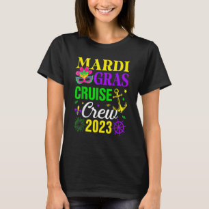 Mardi Gras Cruise Cruising Mask Cruise Ship Carniv T-Shirt