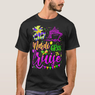 Mardi Gras Cruise Cruising Mask Cruise Ship New Or T-Shirt