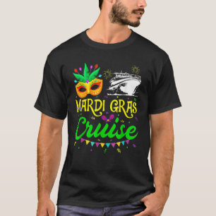 Mardi Gras Cruise Cruising New Orleans Party Costu T-Shirt