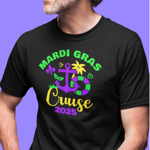 Mardi Gras Cruise Custom Year T-Shirt