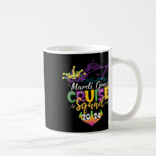 Mardi Gras Cruise Squad  Coffee Mug