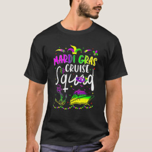 Mardi Gras Cruise Squad Matching Group New Orleans T-Shirt