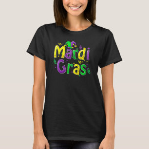 Mardi Gras Cute Carnival Fat Tuesday Funny_4 T-Shirt