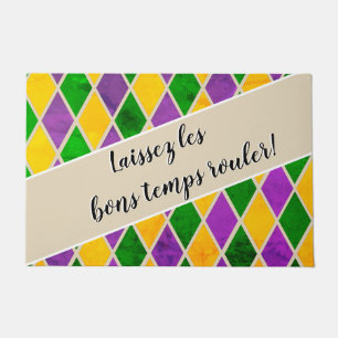 Mardi Gras Door Mat 24"x36"